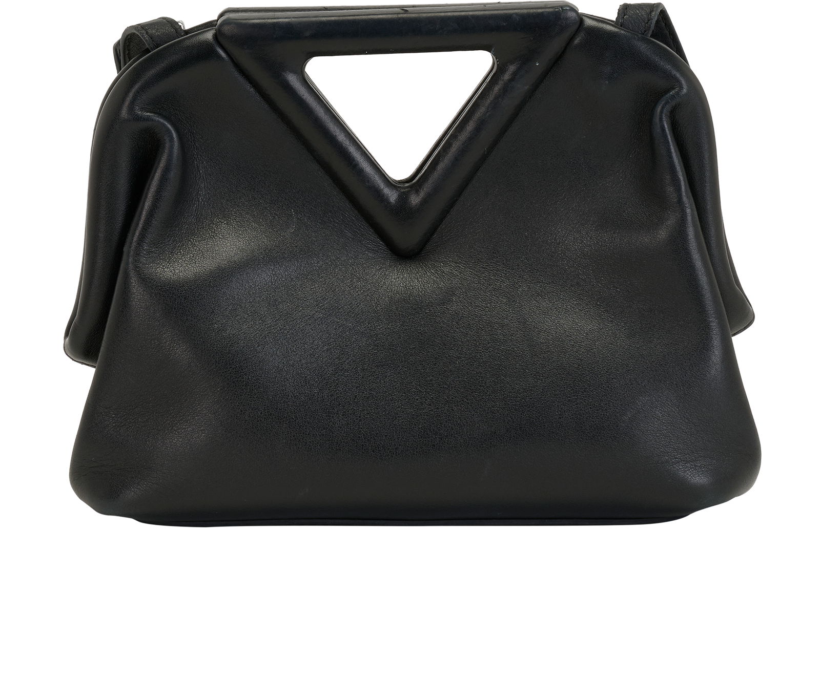 The Point Small, &pound;450, Handbags, Black, Leather, Back view
